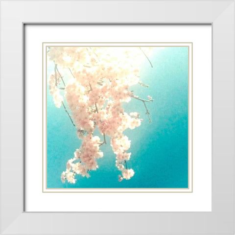 Polaroid Pink 2 White Modern Wood Framed Art Print with Double Matting by Dvorak, Vicki