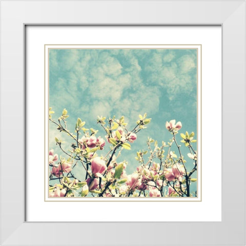 Reach Out White Modern Wood Framed Art Print with Double Matting by Dvorak, Vicki