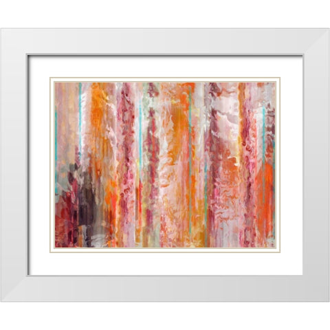 Passion White Modern Wood Framed Art Print with Double Matting by Kaplinsky, Matt