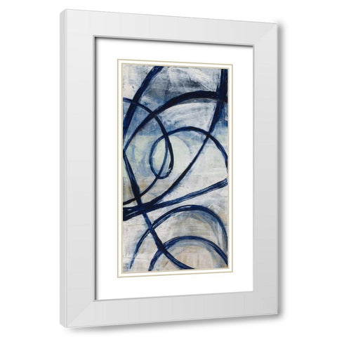 Sound of silence White Modern Wood Framed Art Print with Double Matting by Hutton