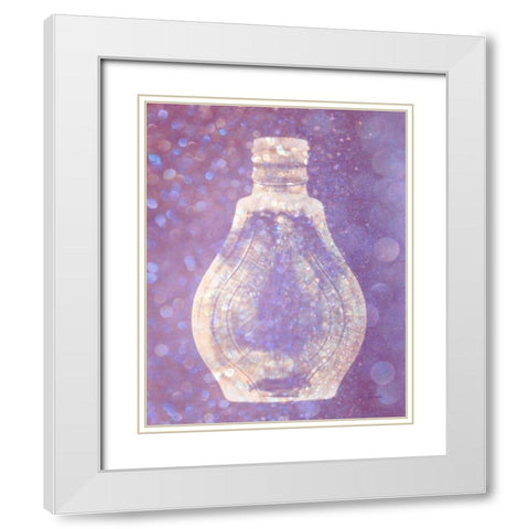 Essence of an Era 3 White Modern Wood Framed Art Print with Double Matting by Zamudio, Dan