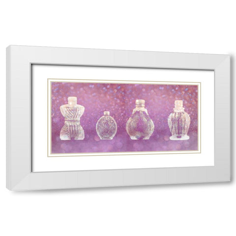 Essence of an Era Collection 1 White Modern Wood Framed Art Print with Double Matting by Zamudio, Dan