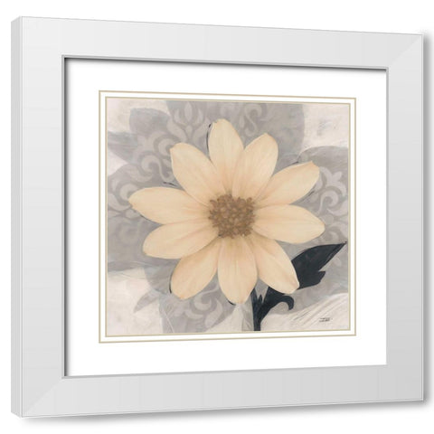 ?lÃ©gance CrÃ¨me White Modern Wood Framed Art Print with Double Matting by Stoyanov, Ivo