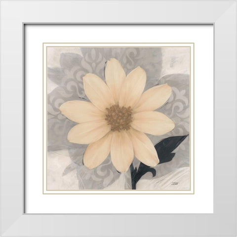?lÃ©gance CrÃ¨me White Modern Wood Framed Art Print with Double Matting by Stoyanov, Ivo