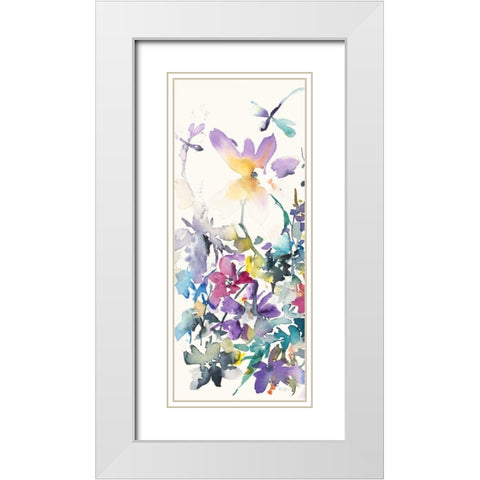 Forever Summer 1 White Modern Wood Framed Art Print with Double Matting by Johannesson, Karin