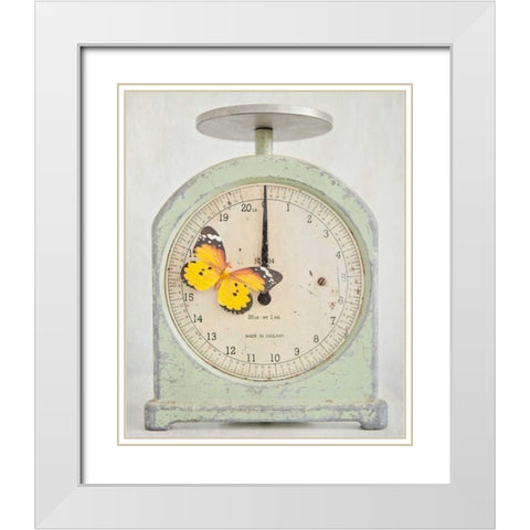 Happy Daydream 4 White Modern Wood Framed Art Print with Double Matting by Susannah Tucker Photography
