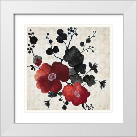 Studio Pop 2 White Modern Wood Framed Art Print with Double Matting by Studio M