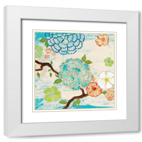 Heavenly Creatures 1 White Modern Wood Framed Art Print with Double Matting by Studio M