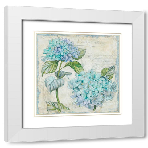 Studio Field Sketch 2 White Modern Wood Framed Art Print with Double Matting by Studio Rofino