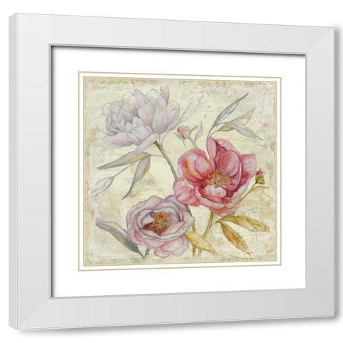 Studio Field Sketch 3 White Modern Wood Framed Art Print with Double Matting by Studio Rofino