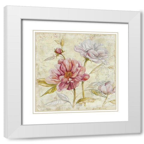 Studio Field Sketch 4 White Modern Wood Framed Art Print with Double Matting by Studio Rofino