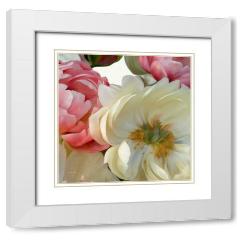 Beautiful Soul 1 White Modern Wood Framed Art Print with Double Matting by Studio Rofino