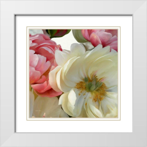 Beautiful Soul 1 White Modern Wood Framed Art Print with Double Matting by Studio Rofino