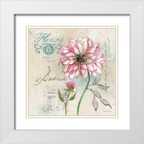 Sketchbook Days 2 White Modern Wood Framed Art Print with Double Matting by Studio Rofino