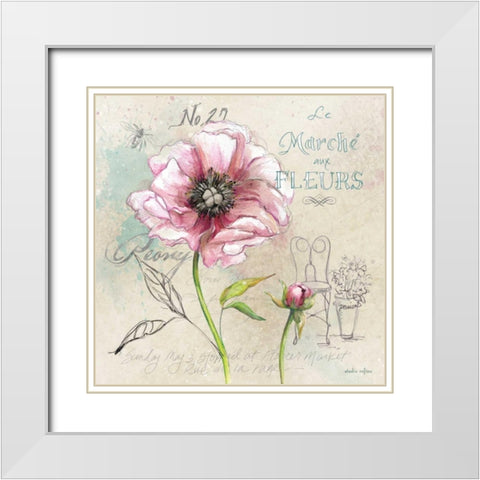 Sketchbook Days 3 White Modern Wood Framed Art Print with Double Matting by Studio Rofino