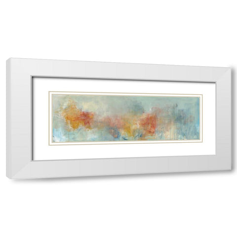Early Light White Modern Wood Framed Art Print with Double Matting by Green, Elise