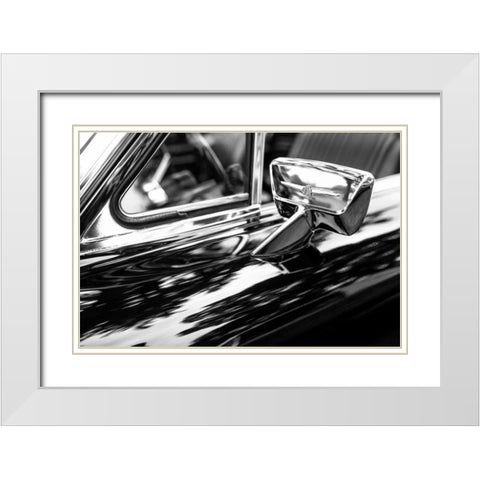 Chrome and Polish White Modern Wood Framed Art Print with Double Matting by Mark Spowart Photography