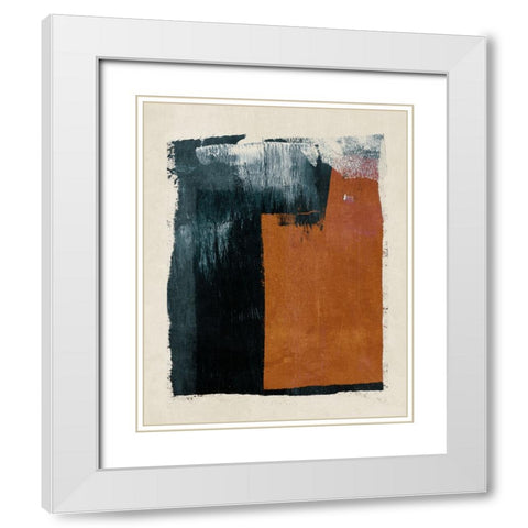 Natural Organic 1 White Modern Wood Framed Art Print with Double Matting by Tabby, Oliver