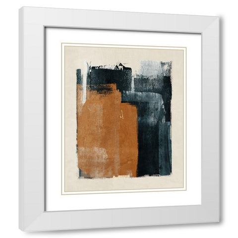 Natural Organic 2 White Modern Wood Framed Art Print with Double Matting by Tabby, Oliver