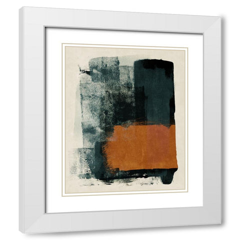 Natural Organic 3 White Modern Wood Framed Art Print with Double Matting by Tabby, Oliver