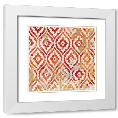 Florence Spa 1 White Modern Wood Framed Art Print with Double Matting by Ross, Devon