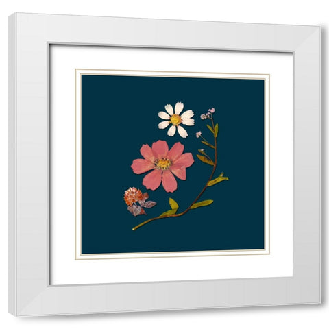Garden Keepsake 2 White Modern Wood Framed Art Print with Double Matting by Ross, Devon