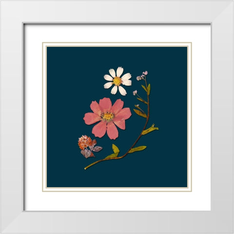 Garden Keepsake 2 White Modern Wood Framed Art Print with Double Matting by Ross, Devon