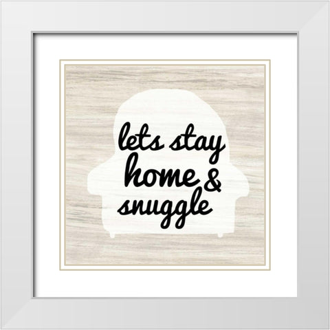 HOMEY 7 White Modern Wood Framed Art Print with Double Matting by Bryant, Lola