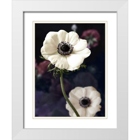 Renaissance White Modern Wood Framed Art Print with Double Matting by Duprais, Cameron