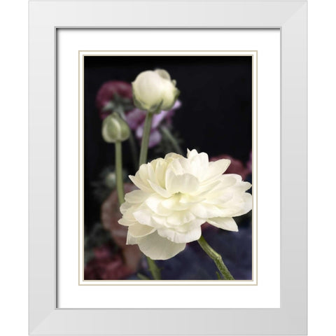 Midsummer White Modern Wood Framed Art Print with Double Matting by Duprais, Cameron