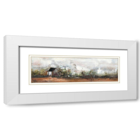Heartland 1 White Modern Wood Framed Art Print with Double Matting by Art Atelier Alliance