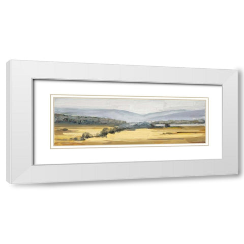 Heartland 2 White Modern Wood Framed Art Print with Double Matting by Art Atelier Alliance