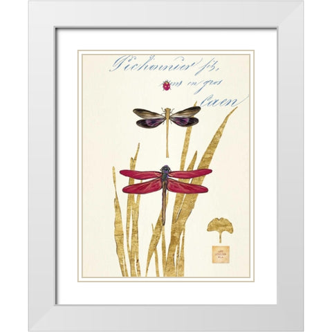 Art Atelier No.4 White Modern Wood Framed Art Print with Double Matting by Art Atelier Alliance