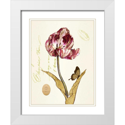 Art Atelier No.5 White Modern Wood Framed Art Print with Double Matting by Art Atelier Alliance
