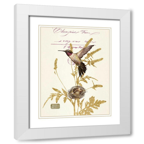 Art Atelier No.6 White Modern Wood Framed Art Print with Double Matting by Art Atelier Alliance