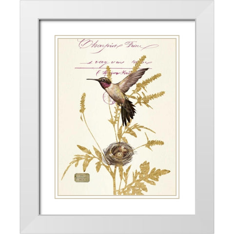 Art Atelier No.6 White Modern Wood Framed Art Print with Double Matting by Art Atelier Alliance