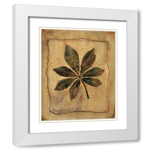 Autumn impression I White Modern Wood Framed Art Print with Double Matting by Withaar, Rian