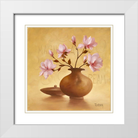 Subtile decorations I White Modern Wood Framed Art Print with Double Matting by Tobias, Horst