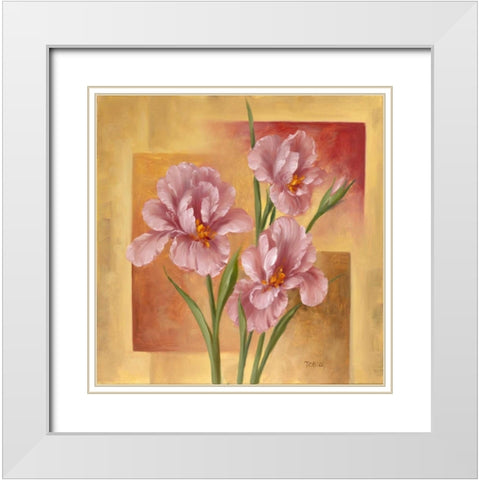 Seduction I White Modern Wood Framed Art Print with Double Matting by Tobias, Horst