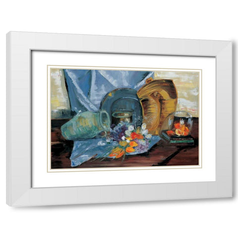 Still life I White Modern Wood Framed Art Print with Double Matting by Cruysberg, Marijke