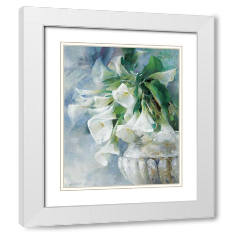 A memory captured White Modern Wood Framed Art Print with Double Matting by Haenraets, Willem