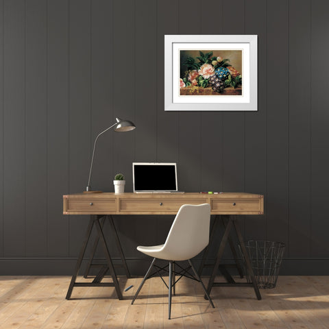 Classic dream White Modern Wood Framed Art Print with Double Matting by Roelofs, Wouter