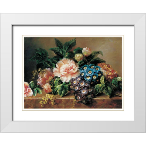 Classic dream White Modern Wood Framed Art Print with Double Matting by Roelofs, Wouter