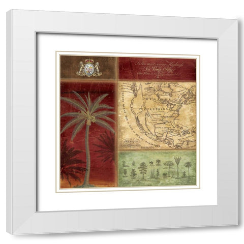 PRINCE OF HELSE White Modern Wood Framed Art Print with Double Matting by Artique Studio