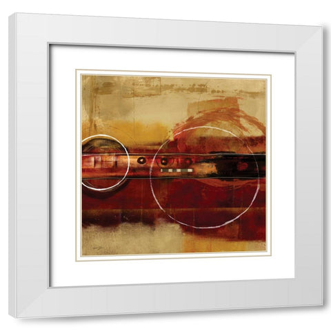 GRAVITATION II White Modern Wood Framed Art Print with Double Matting by Yang, Eric