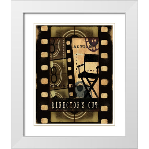 DIRECTORS CUT White Modern Wood Framed Art Print with Double Matting by Yang, Eric