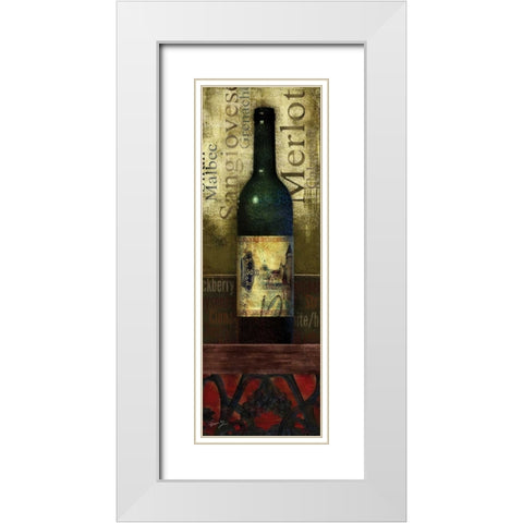 TASTING ROOM I White Modern Wood Framed Art Print with Double Matting by Yang, Eric