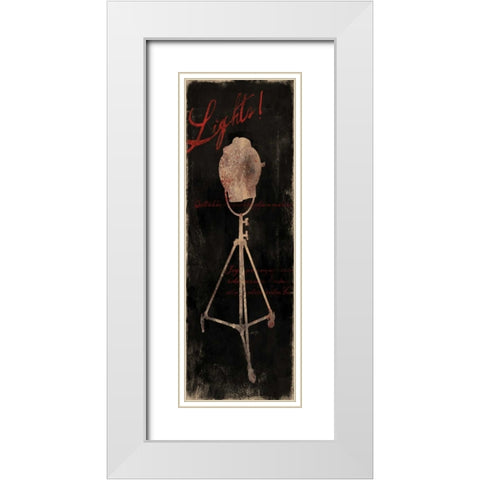 CINEMATOGRAPHERS DREAM III - RED White Modern Wood Framed Art Print with Double Matting by Yang, Eric