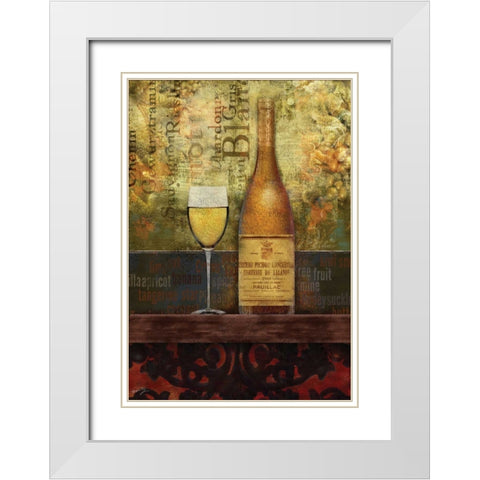 TASTING ROOM II White Modern Wood Framed Art Print with Double Matting by Yang, Eric