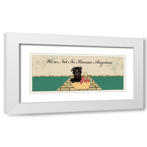 TOTOS BASKET White Modern Wood Framed Art Print with Double Matting by Ballantyne, Piper